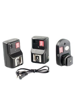 Buy Wireless Speedlite Remote Flash Trigger Black/Silver/Red in UAE