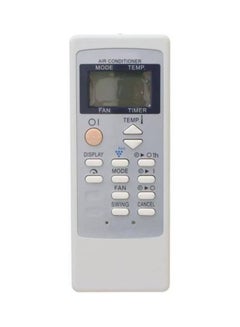 Buy Remote Control For Sharp Air Conditioner With Light Screen White in UAE