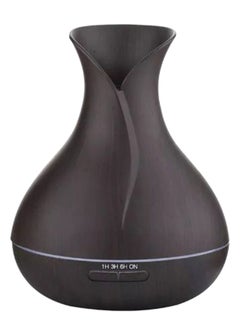 اشتري Vase Shape Ultrasonic USB Humidifier 400ml DQ186701 Dark Brown في الامارات