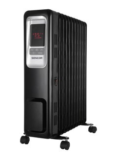 Buy Electric Oil Filled Radiator Room Heater SOH 6111BK Black in UAE