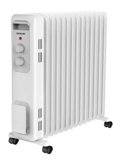 Buy Electric Oil Filled Radiator Room Heater SOH 3213WH White in UAE