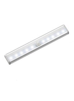 Buy 10 LED Motion Sensing Wireless Closet Light White 7.3x1.18inch in Saudi Arabia