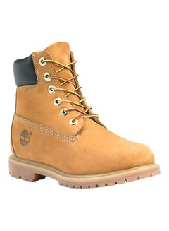 nellie logo chukka boot for women in yellow