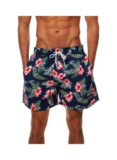 اشتري Floral Printed Beach Shorts - M في الامارات