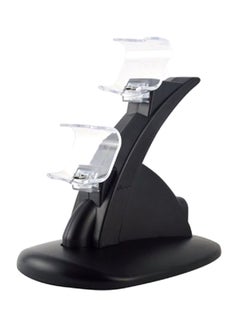 Buy Dual USB Wired Charging  Stand For PlayStation 4 Controller in UAE