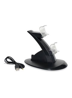 Buy Dock Station Wired Dual Charging Stand For PlayStation 4 in UAE