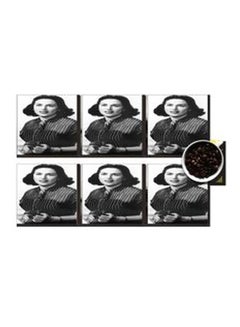 Buy 6-Piece Printed Coaster Set Multicolour 7x7cm in Egypt