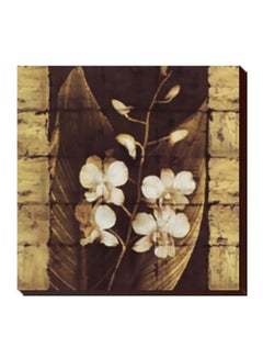 Buy Decorative Wall Poster With Frame Brown/Beige/White in Egypt