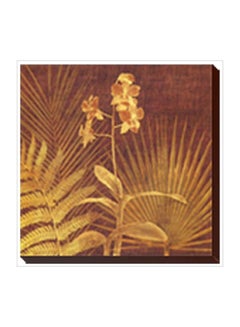 اشتري Decorating Wall Painting With Frame Brown/Gold 24x24 centimeter في مصر