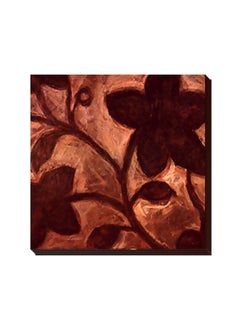 Buy Decorating Art Wall With Frame Brown 24x24cm in Egypt