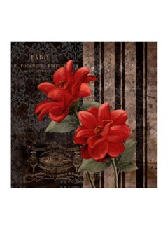 Buy Decorative Wall Poster Red/Green/Brown in Egypt