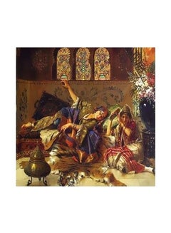 Buy Decorative Wall Painting Multicolour 32x32cm in Egypt