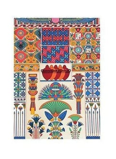 Buy Decorative Wall Poster Blue/Green/Red 34x24cm in Egypt