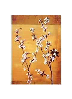 Buy Decorative Wall Poster Brown/White 45x31cm in Egypt