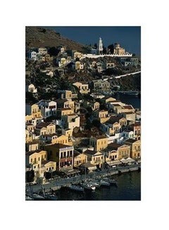 Buy Decorative Wall Poster Beige/Brown 34x24cm in Egypt