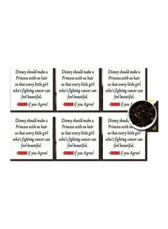 Buy Set Of 6 Decorative Coasters White/Black/Red 7x7cm in Egypt