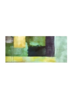 Buy Decorative Wall Poster Yellow/Black/Green 13x45cm in Egypt