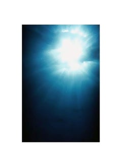 Buy Decorative Wall Poster Blue/White 34x24cm in Egypt