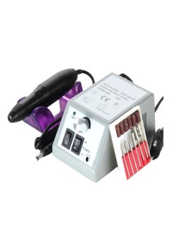 Buy Electric Nail Polisher File Drill Manicure Pedicure Machine Kit Multicolour in Saudi Arabia