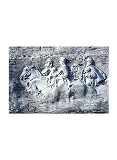 Buy Decorative Wall Poster Black/White 34x24cm in Egypt