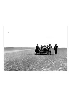 Buy Decorative Wall Poster Black/White 31x45cm in Egypt