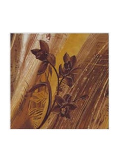 Buy Decorative Wall Art With Frame Brown 15x15cm in Egypt