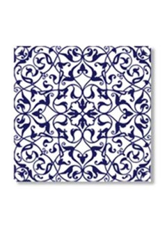 Buy Decorative Wall Art With Frame Blue/White 34x34cm in Egypt