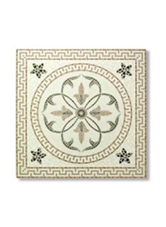 Buy Decorative Wall Art With Frame White/Black/Beige 15x15cm in Egypt