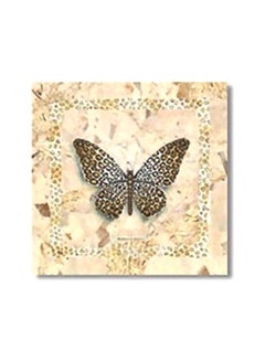 Buy Decorative Coaster Beige/Brown 20x20cm in Egypt