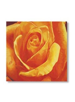 Buy Decorative Wall Art With Frame Yellow 30x30cm in Egypt