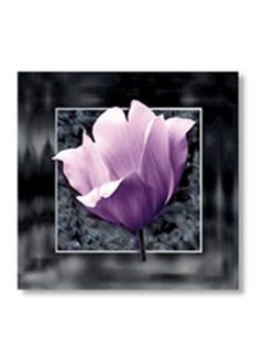 Buy Printed Tea Coaster Purple/Black 34x34cm in Egypt