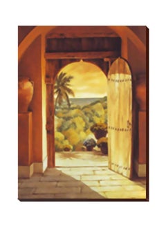 Buy Decorative Wall Painting With Frame Multicolour 30x40cm in Egypt