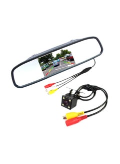 اشتري Car Rearview Mirror Monitor With Camera في السعودية