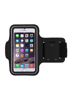 Buy Armband Mobile Phone Holder For Apple iPhone Black in UAE
