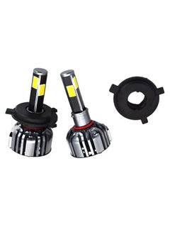 Buy 2-Piece H4 LED Headlight Conversion Kit in UAE