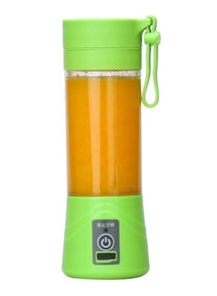 Buy Portable Multi-Functional Juicer With 2 Sharp Blades 23707 Green/Clear in UAE