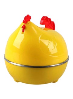 Buy Electric Egg Cooker po h10014 Yellow/Red/Silver in UAE