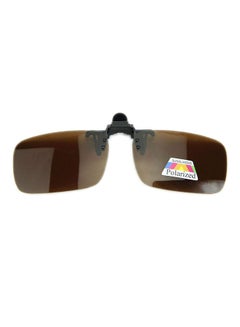 Buy Polarized UV400 Clip-On Flip-Up Driving Sunglasses in UAE