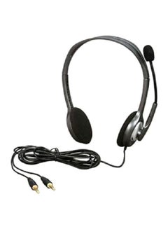 Buy On-Ear Stereo Headphone With Mic Grey/Black in Egypt