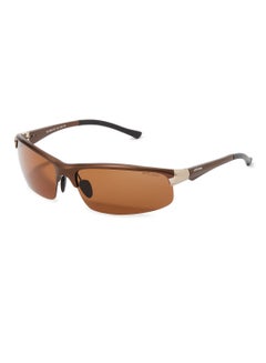 Buy Men's UV Protection Semi-Rimless Sunglasses in UAE