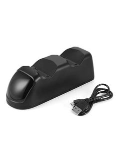 Buy Dual USB Wired Charging Dock For PlayStation 4/Slim/Pro Controller in UAE