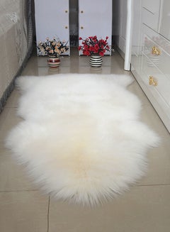 Buy Anti-Skid Soft Area Rug White S in UAE