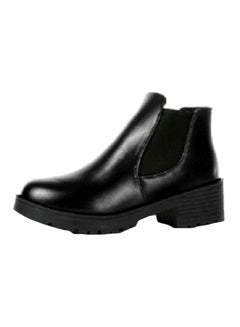 Buy Vintage Casual Boots Black in Saudi Arabia