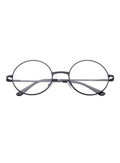 Buy Casual Fashion Round Flat Lens Eyeglasses in UAE