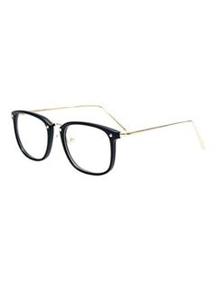 Buy unisex Square Art Style Mirror Flat Eyeglasses in Saudi Arabia