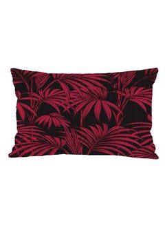 Buy Floral Printed Rectangular Pillowcase acrylic Multicolour 30x50cm in UAE