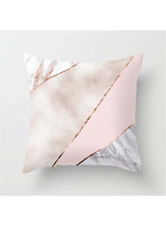 Buy Design Pink System Fresh Cushion Cover Multicolour 45x45centimeter in Saudi Arabia