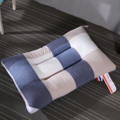 Buy Striped Pattern Rectangle Pillow acrylic Multicolour 48x74cm in UAE