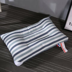 Buy Striped Pattern Rectangle Pillow acrylic Multicolour 48x74cm in UAE