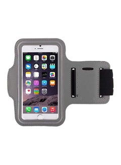 اشتري Protective Armband Case For Apple iPhone 5/5S/5C شفاف/رمادي في الامارات